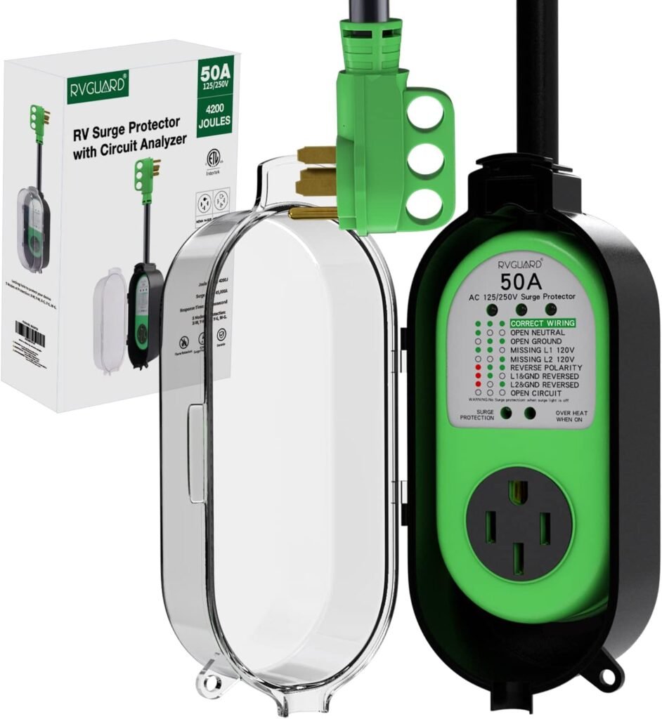 RVGUARD RV Surge Protector 50 Amp Review RV Surge Protectors